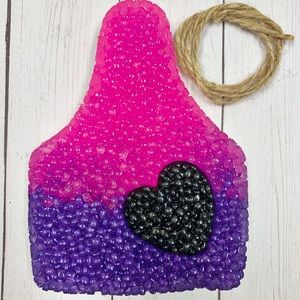 Cow tag car scent w.heart ❌SOLD